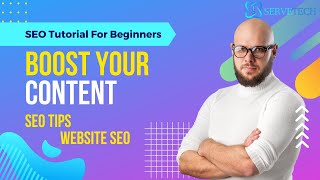 Website SEO Strategies| SEO Tutorial For Beginners | SEO Tips|SEO TOOLS| SERVETCH