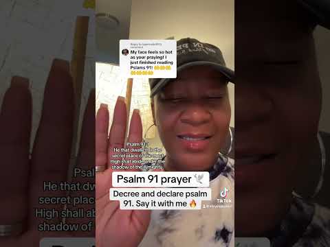 Psalm 91 Prayer. Decree & declare psalms 91 🕊️#prayer