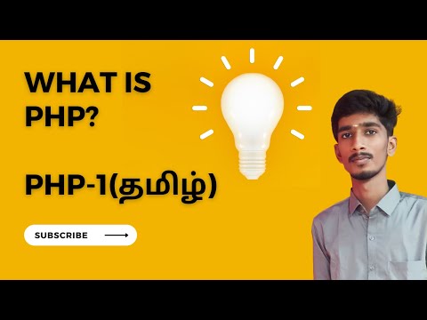 Learn PHP in Tamil - Part 1: Introduction, XAMPP Installation, and 'echo' Explained