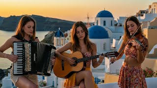 Mediterranean Sunset Vibes!! Flamenco Guitar, Violin & Accordion in Relaxing Fusion