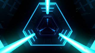 4K Abstract Sci-Fi Tunnel VJ Motion Background || Neon Light Tunnel Free VJ Loops || 4K VJ Loops