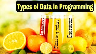 #2 How can you become a programmer? - Basic Types of data in programming
