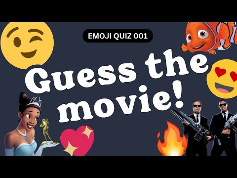 🎬🍿 Guess the Movie by Emoji Challenge! | Disney, Marvel & Classic Films Edition