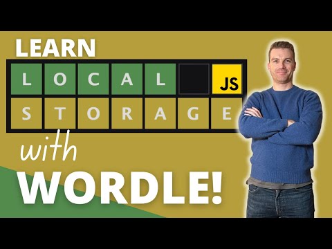 Using a Wordle clone to understand local storage in Javascript