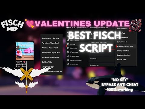 [UPD💖] Fisch Script GUI | Speed Hub X - Fast Catch, Infinite Money, Auto Sell & More! NO KEY