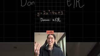 Domain and Range from functions explained