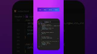 How to make Header using html or CSS #html #css #javascript #java #python #coding