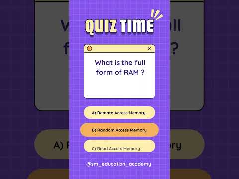 Computer Quiz 04 | Most Important MCQs | Computer GK Questions Answers #Shorts #GK #Quiz