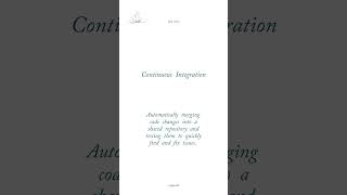 Continuous Integration