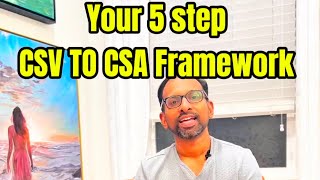 5 step framework we use to transform CSV to CSA  #csv #csa #pharma #ai