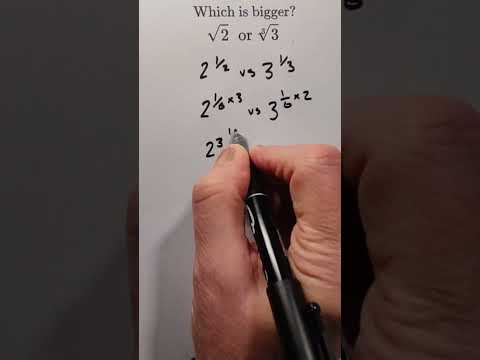 Which is Bigger?  #maths #alevel #surdsandindices