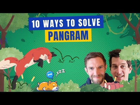 10 ways to check if a word is a Pangram