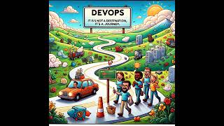 When you realize DevOps is more like an epic road trip than a quick drive. #DevOps #DevOpsMemes