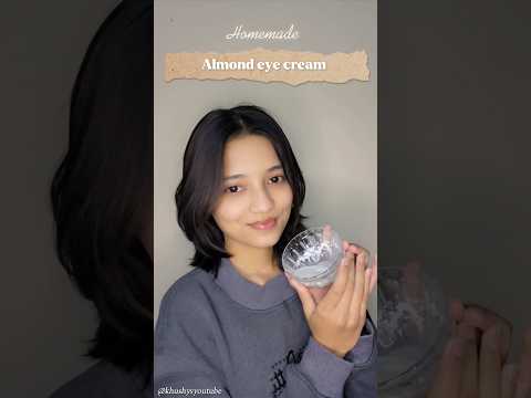 Transform Your Gaze: DIY Almond Eye Cream for Dark Circles & Puffiness #eyecream #skincare