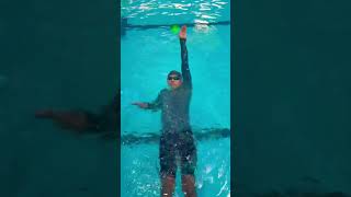 Backstroke Arms Action #howtodo #swimmingtechnique #swimming #swimmingstyle #speedo