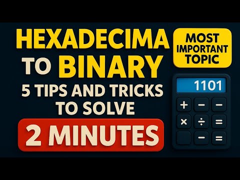 Unlock the secret of hexadecimal to binary conversion in just one video2025