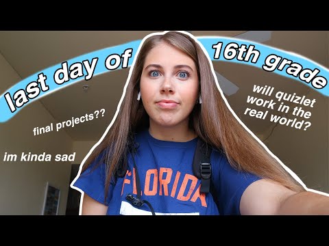 LAST DAY OF COLLEGE AS A UNIVERSITY OF FLORIDA STUDENT | last day of school vlog ~emotional~