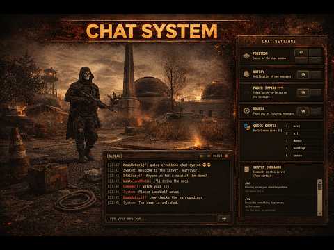 Gulag Chat — Retro Pager RP Chat | ESX & QBCore