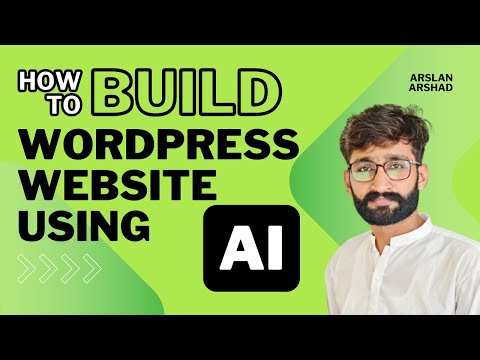 How to Build a WordPress Website Using AI  |   No Code |  No Builder Needed |  2024