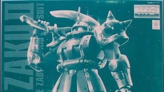 MG 1/100 Zaku II (Dozle Zabi) Review