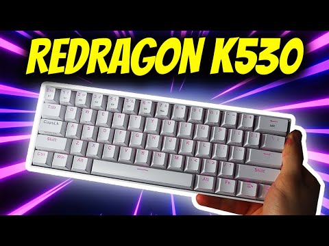 You NEED This Budget 60% Keyboard! - Redragon Draconic K530 Full Review