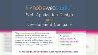 Web Application Design Service