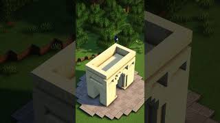 Minecraft Arc de Triomphe🥖 #minecraft