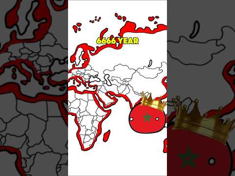 🇲🇦Morocco's border in the future #countryballs #amercia #history #subscribe #edit #shorts #trending