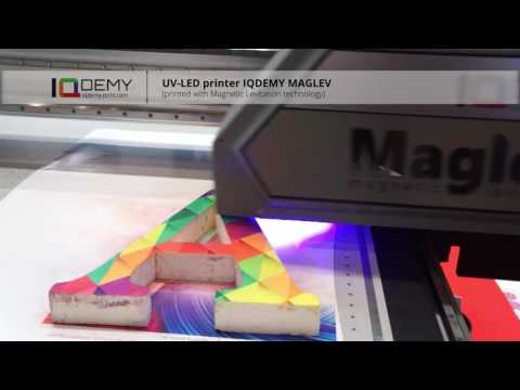 REKLAMA2016: UV-LED printer Maglev printing. Part 3