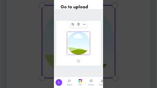How to crop photo in circular shape using phone /Canva tutorial for beginners