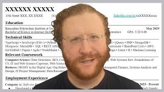 Why New Grad Software Engineers CAN'T Get Interviews | Recruiter Reviews Resumes EP 125
