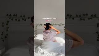 Girly morning reset🎀🍵 #reset #resetroutine #morning #routine #productive #productivity #cleangirl