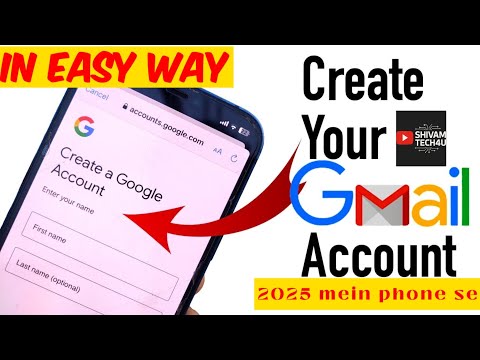 Android Phone Mein Gmail Account Kaise Banaye? | Step-by-Step Guide in Hinglish (2025) #trending