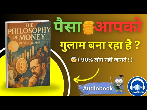 The Philosophy of Money by Georg Simmel: पैसे💸 और इंसान 👫का असली रिश्ता | Audiobook summary #money