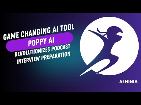 Master Podcast Interviews with AI: Craft Unique Questions Using Poppy AI | Interview Prep Hack