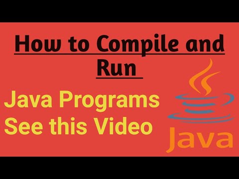 How to Run Java Program| How to compile and Run Java program full Process explanation in Hindi.