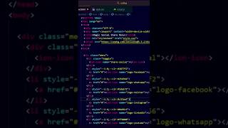 बस 1 क्लिक: social icons circle में आएंगे —😲 क्यों? देखो | HTML CSS Javascript Project