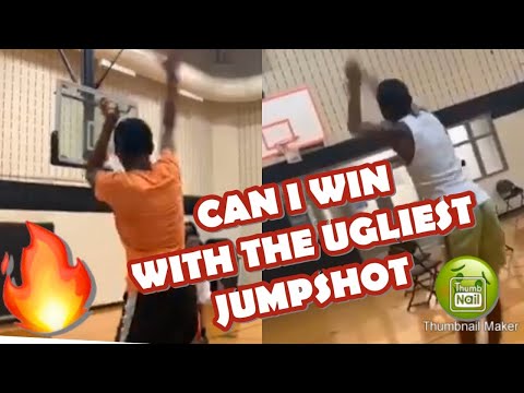 CAN I WIN A GAME WITH THE UGLIEST JUMPSHOT😂?!? (Must Watch)