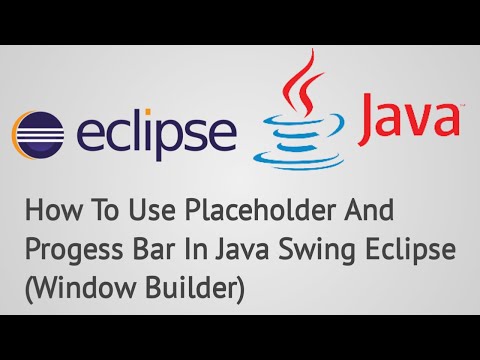 Use Placeholder And Progress Bar In Java.... #javaprogramming #coding