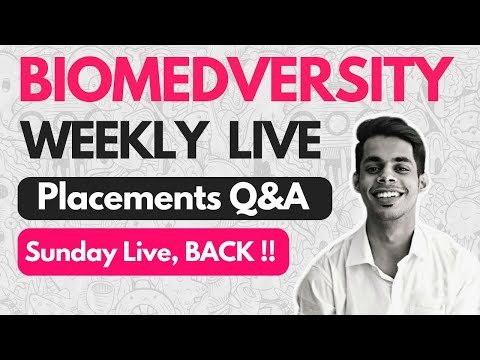 Biomed Bro Live : College Placements: The Harsh Reality & Off-Campus Job Hunting Secrets