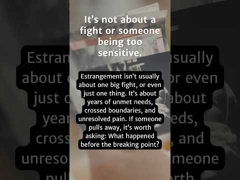 Parental Estrangement Doesn’t “Just Happen!”