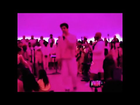 Francis and the Lights performs "Blackbird" at Sunday Service