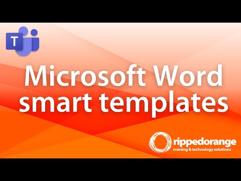 Microsoft Word smart templates