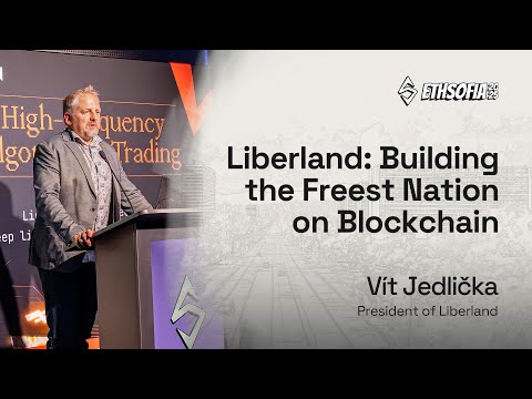 Liberland: Building the Freest Nation on Blockchain, Vít Jedlička, President of Liberland | ETHSofia