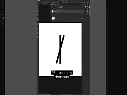 Photoshop Transform Shortcuts