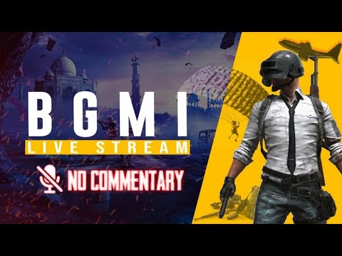 BGMI LIVE STREAMS 🔴 WITHOUT COMMENTARY #RankPush
