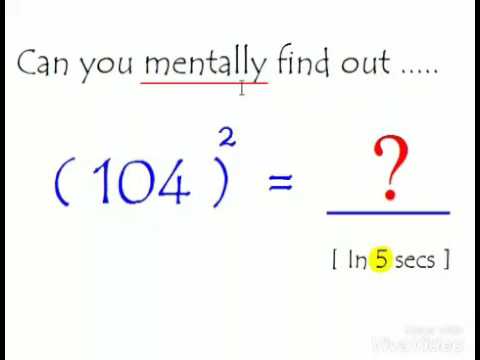 Fast trick maths 2017