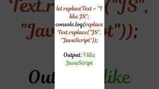 JavaScript MethodReplace,trim
