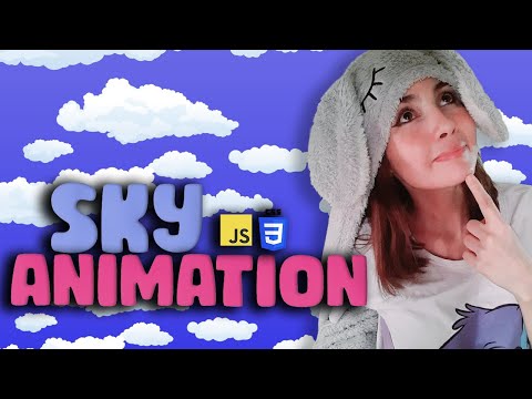 Easy & Beautiful Sky Animation | HTML + CSS + Vanilla JavaScript Beginner Friendly Tutorial