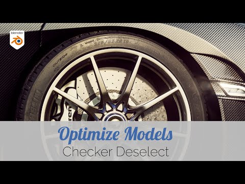 Checker Deselect || Blender Modelling Tip